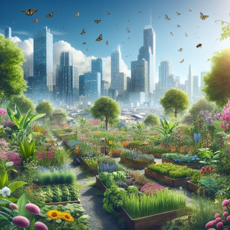 grădini ecologice urbane